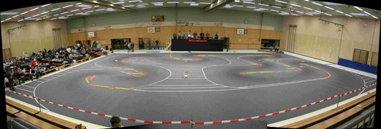 Hallenstrecke